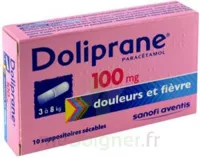 Doliprane 100 Mg Suppositoires Sécables 2plq/5 (10) à CHAMBÉRY