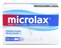Microlax Sorbitol Citrate Et Laurilsulfoacetate De Sodium S Rect En Récipient Unidose 12récip-unidoses-can/5ml à CHAMBÉRY