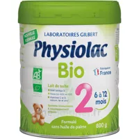 Physiolac Bio 2 Lait Pdre B/800g à CHAMBÉRY