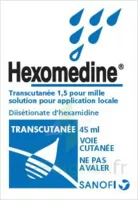 Hexomedine Transcutanee 1,5 Pour Mille, Solution Pour Application Locale à CHAMBÉRY