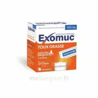 Exomuc 200 Mg, Granulés Pour Solution Buvable En Sachet 24 Sachets/3g à CHAMBÉRY